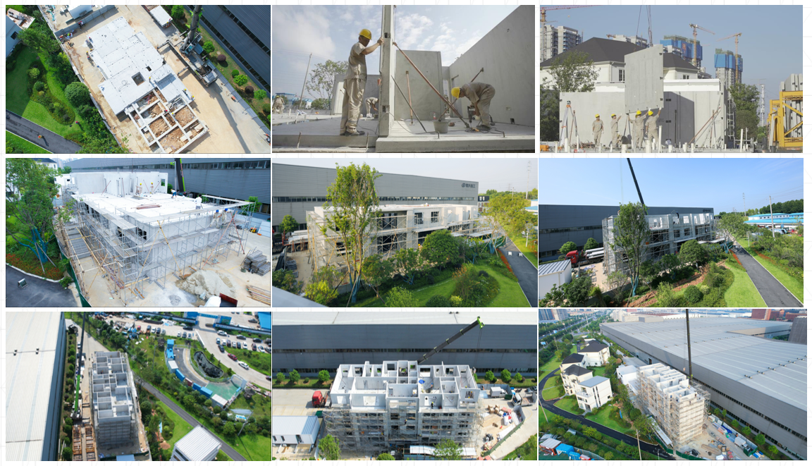 1遠(yuǎn)大住工-樣板房建造實景：８天完成主體封頂.png